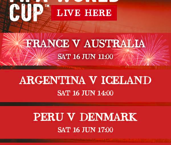 France vs Australia, Argentina vs Iceland, Peru vs Denmark, Croatia vs Nigeria FIFA World CUP 2018, Free Live Streaming