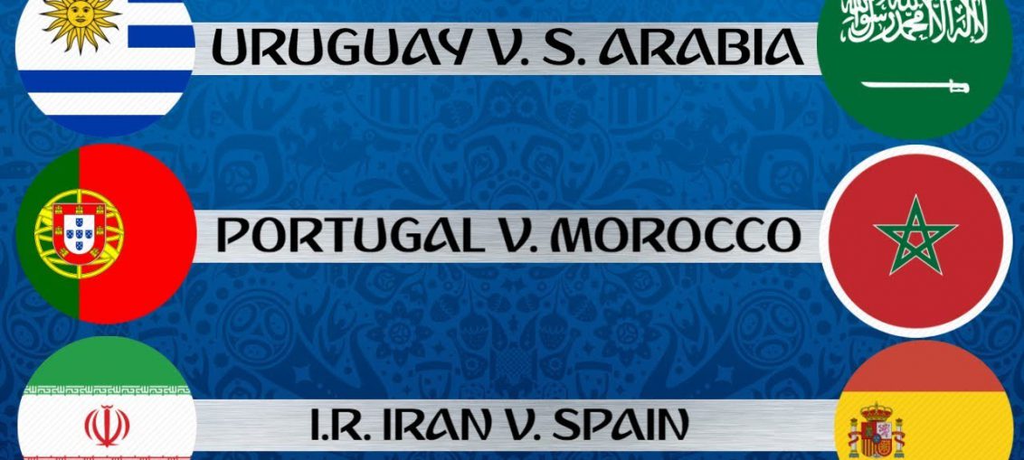 Portugal vs Morocco, Uruguay vs Saudi Arabia, Iran vs Spain FIFA World CUP 2018, Free Live Streaming